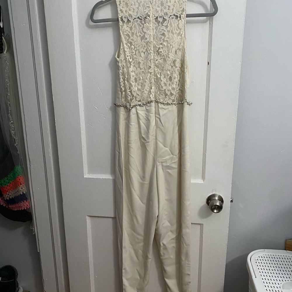 Ivory Jumpsuit - Picture 2 of 5